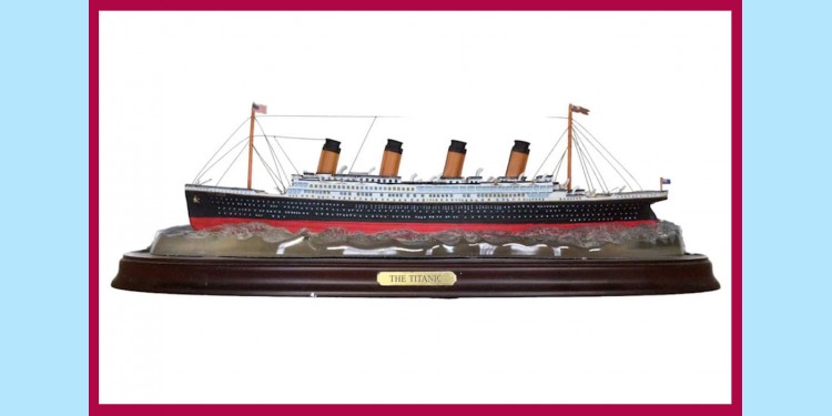 50003 - RMS TITANIC - DIECAST MODEL - NEW